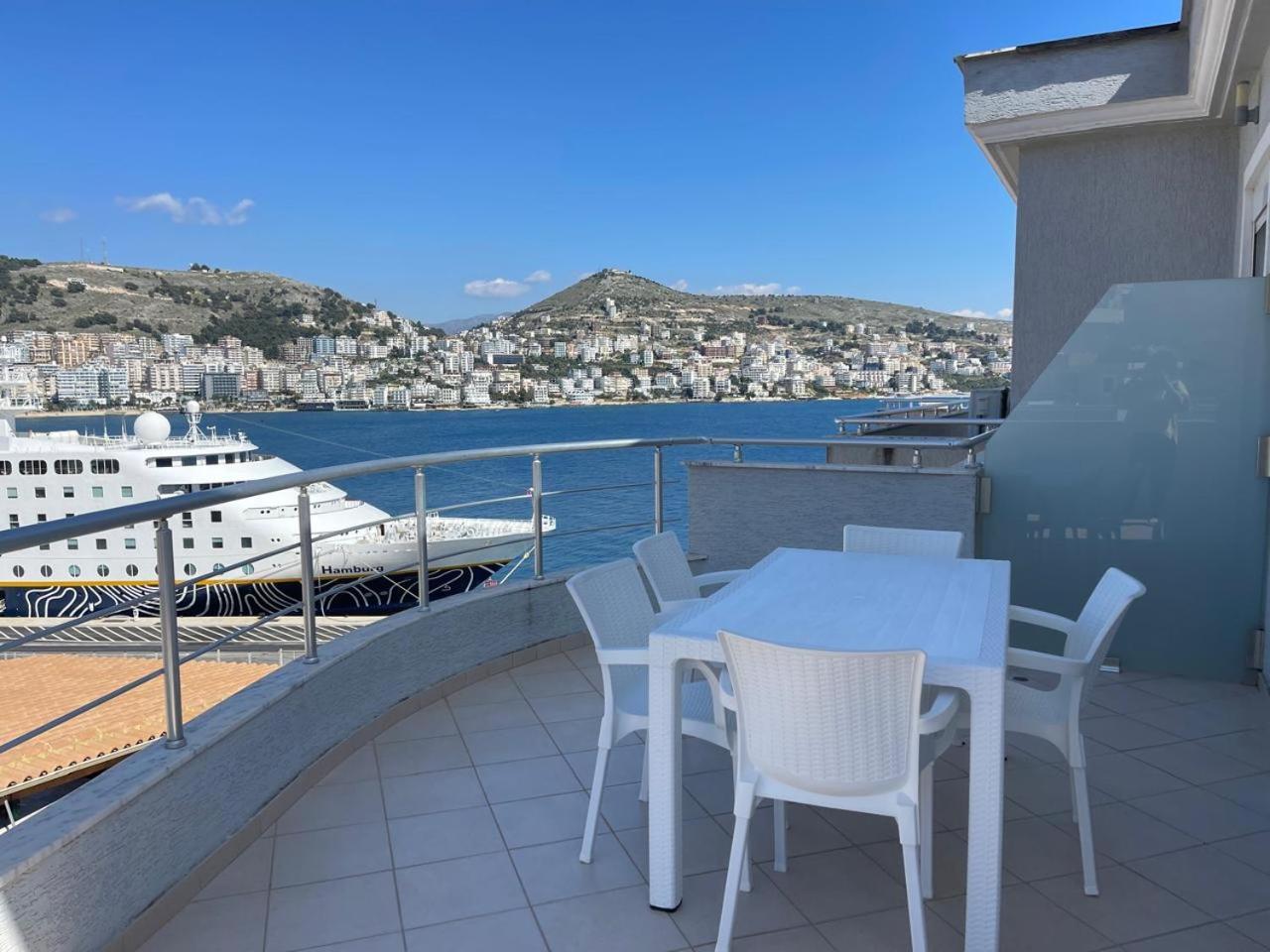 Kristina Bellavista Rooms Sarande Bagian luar foto